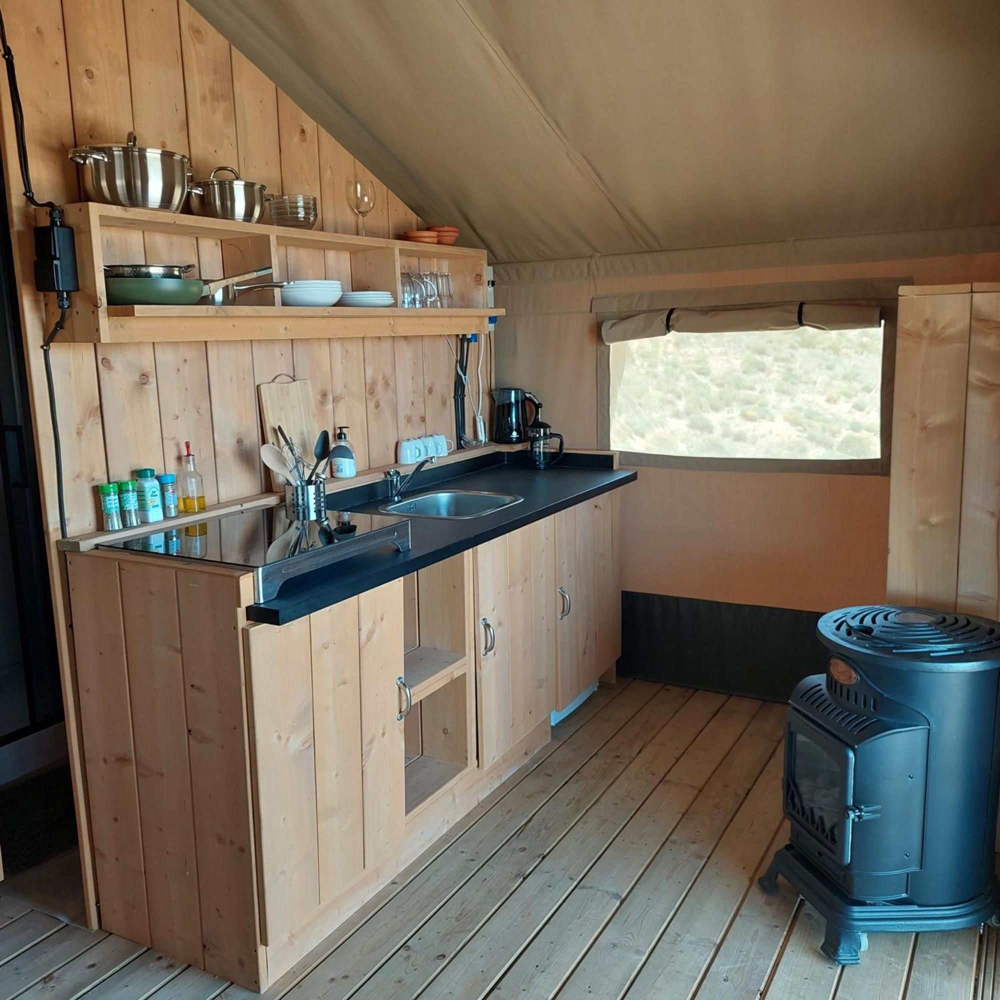 אלורה Cactus Hill - Safari Tents - Caminito Del Rey מראה חיצוני תמונה